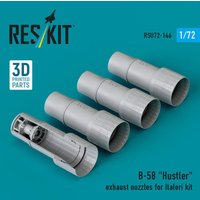 B-58 Hustler exhaust nozzles for Italeri kit (3D Printed) von ResKit Models