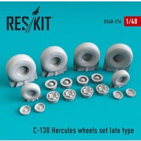 C-130 Hercules wheels set late type (weighted) von ResKit Models