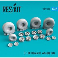 C-130 Hercules wheels set late type (weighted) von ResKit Models