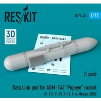 Data Link pod for AGM-142 Popeye rocket (F-15, F-16, F-4, Mirage 2000, F-111) von ResKit Models