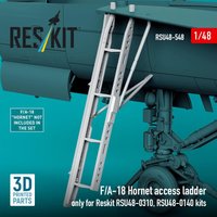 F/A-18 Hornet access ladder only for Reskit RSU48-0310, RSU48-0140 kits (3D Printed) von ResKit Models