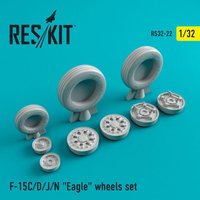 F-15 (C,D,J,N) Eagle (weighted) wheels set von ResKit Models