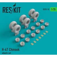 H-47 Chinook wheels set von ResKit Models