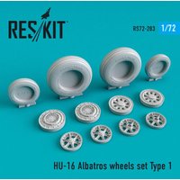 HU-16 Albatros wheels set type 1 von ResKit Models