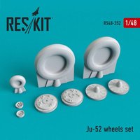 Junkers Ju -52 wheels set von ResKit Models