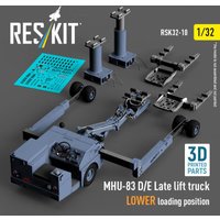 MHU-83 D/E Late lift truck LOWER loading position (3D Printed model kit) von ResKit Models