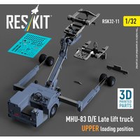 MHU-83 D/E Late lift truck UPPER loading position (3D Printed model kit) von ResKit Models