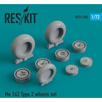 Me.262 type 2 wheels set von ResKit Models