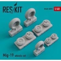 MiG-19 wheels set von ResKit Models