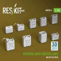Modern army water cans, big set (3D Printed) von ResKit Models