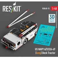 US NAVY A/S32A-49 (long) Deck Tractor (3D Printed model kit) von ResKit Models