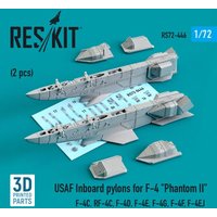 USAF Inboard pylons for F-4 Phantom II (2 pcs) (F-4?, RF-4?, F-4D, F-4?, F-4G, F-4F, F-4EJ) (3D Printed) von ResKit Models