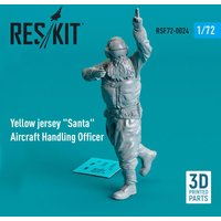 Yellow jersey Santa Aircraft Handling Officer (1 pcs) (3D Printed) von ResKit Models