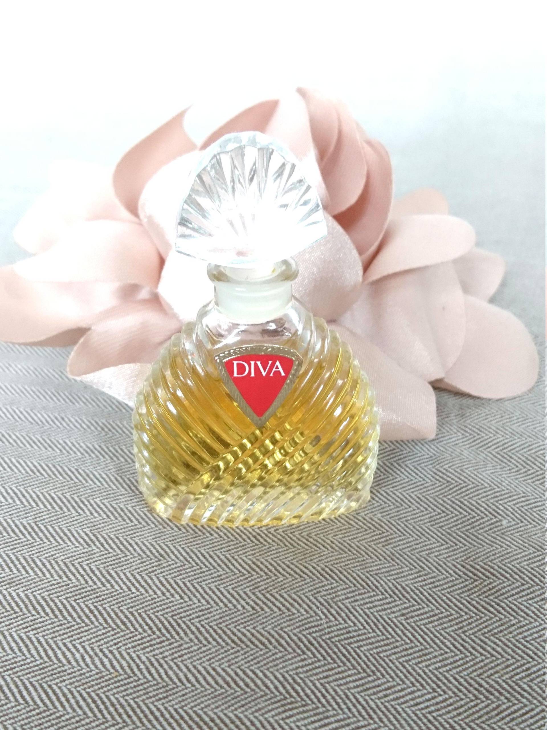 1980S Ungaro Diva 7, 5Ml Eau De Parfum Glass True Vintage Glass Top 1980S Ungaro Diva 7, 5Ml Eau De Parfum Glass True Vintage Glass Top von Residenzler
