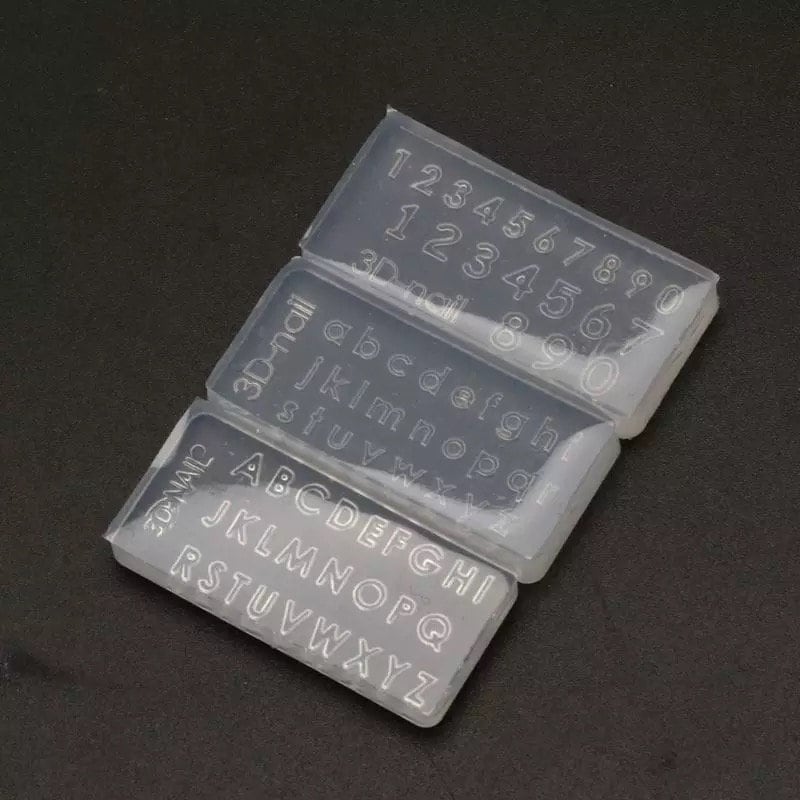 Miniatur Alphabet Formen, Formen Für Nagelkunst, Harz Kunstform, Winzige Alphabetform Miniatur Alphabet Formen, Formen Für Nagelkunst, Harz Kunstform, Winzige Alphabetform von ResinBuddyCo