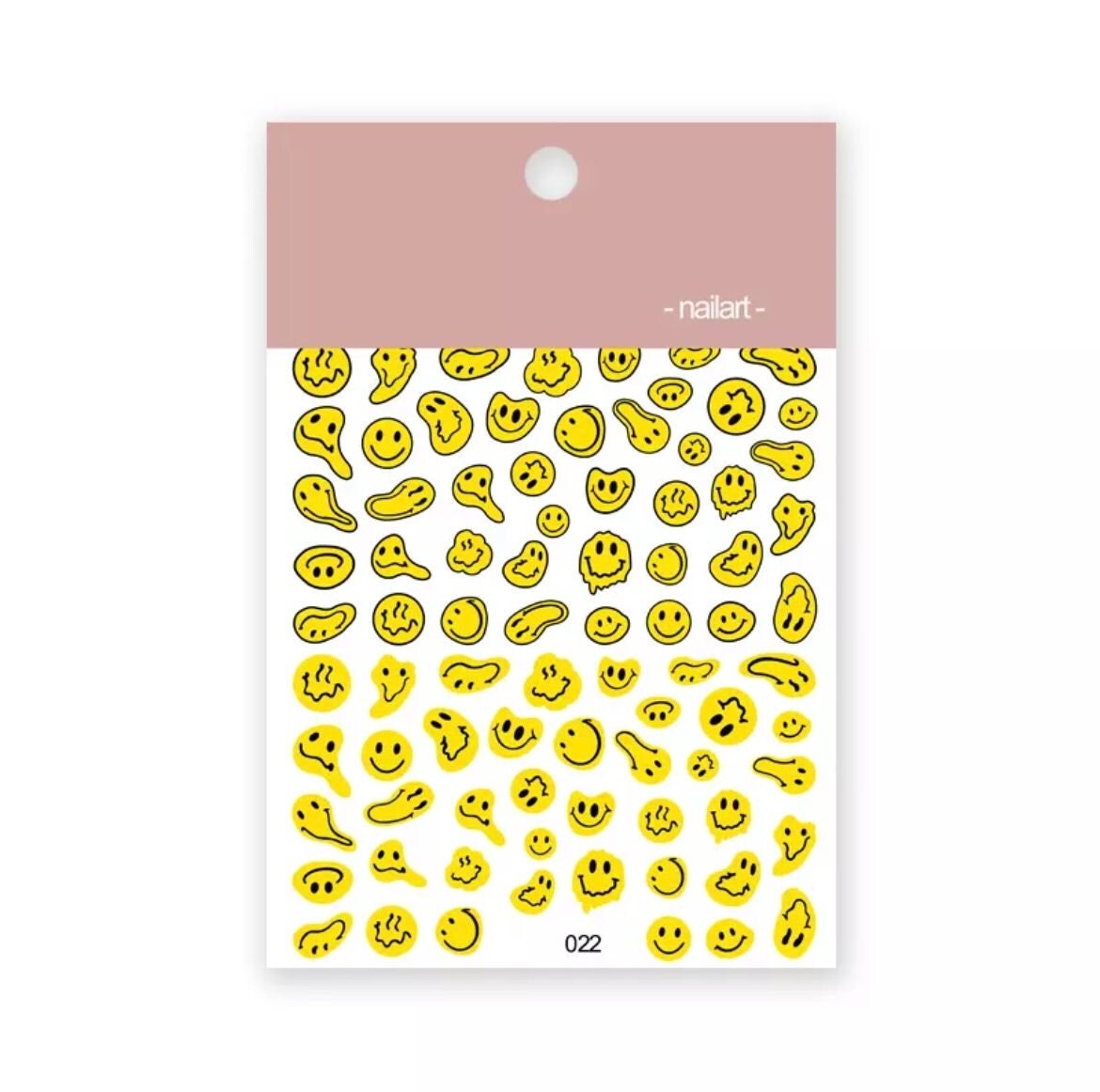 Nagelsticker, Smiley Face Sticker, Resin Aufkleber Nagelsticker, Smiley Face Sticker, Resin Aufkleber von ResinBuddyCo