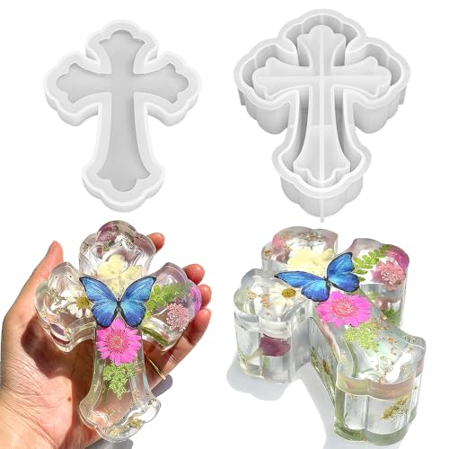 RESINWORLD Fancy Cross Box Silikonform, kleine Aufbewahrungsform mit Deckel RESINWORLD Fancy Cross Box Silikonform, kleine Aufbewahrungsform mit Deckel von ResinWorld