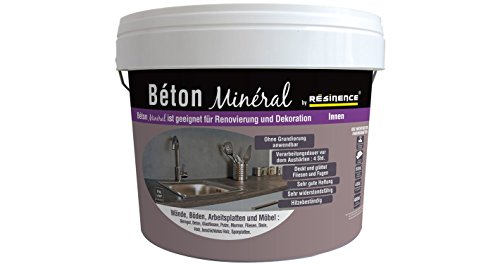 Resinence Fugenlose Designer Spachtelmasse Beton Mineral 6 kg, Farbe:Mausgrau Resinence Fugenlose Designer Spachtelmasse Beton Mineral 6 kg, Farbe:Mausgrau von Resinence