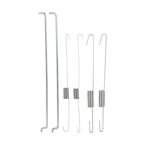 Reseffinem 2 Sets Drosselklappenrückgangsgeschwindigkeitskontrolle Gouverneur Linkstabmetallmaterial für Anpassung GX140 GX160 GX200 5 5 PS 6 5 PS -Motoren und Chine von Respicefinem