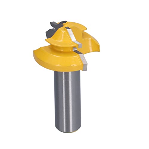 Resefinem 1/2in Schaft 45 ° Router bit ideal für Holzbearbeitung Mahling Schranktüren Schubladen auf CNC -Handwerkzeugen (1-3/8 inches) von Respicefinem