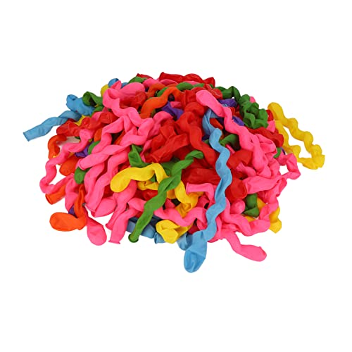 Resefinem 100pcs natürliche Latex -Spiralballons sicher nicht giftig und langlebig in exquisiten Farben ideal für Hochzeits und Wohndekorationen Party und Wohnungen von Respicefinem