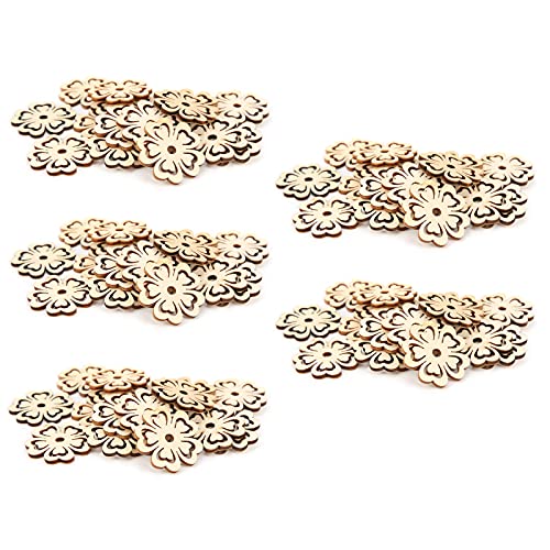 Resefinem 100pcs natürliche Verbundholzstücke in Blumenform mit glatten Oberfläche ideal für Dekoration DIY -Handwerk und Festival -Ornamente Resefinem 100pcs natürliche Verbundholzstücke in Blumenform mit glatten Oberfläche ideal für Dekoration DIY -Handwerk und Festival -Ornamente von Respicefinem