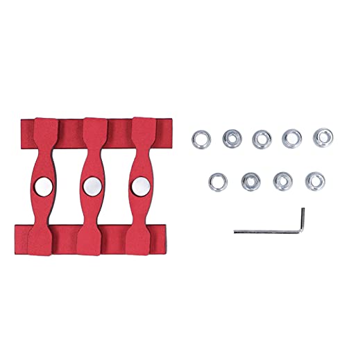 Resefinem 11pcs Set Self Centering Doweling Jig -Holzbearbeitung Dübel -Loch -Bohrführer Puncher Locator Tools Kit aus Aluminiumlegierung und Kohlenstoffstahl mit Oxidation und Resefinem 11pcs Set Self Centering Doweling Jig -Holzbearbeitung Dübel -Loch -Bohrführer Puncher Locator Tools Kit aus Aluminiumlegierung und Kohlenstoffstahl mit Oxidation und von Respicefinem