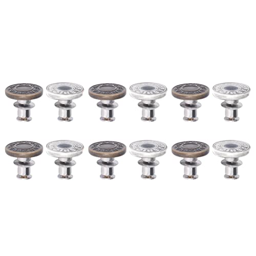 Resefinem 12pcs Knopfstifte Abnehmbare abtrennbare Stahlschlitz Design zufälliger Stil Dekorative Instanthosen Tasten für Röcke Starke Stahlmaterial einzigartiger Kartenschlitz Resefinem 12pcs Knopfstifte Abnehmbare abtrennbare Stahlschlitz Design zufälliger Stil Dekorative Instanthosen Tasten für Röcke Starke Stahlmaterial einzigartiger Kartenschlitz von Respicefinem