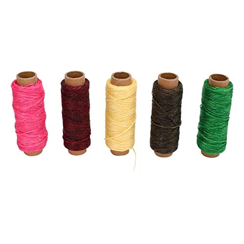 Resefinem 150D Wacher Faden 15 Farben 55YD Tragbare Wachsschnur ideal für DIY Ledercrafts Ledernähung für die meisten Szenarien aus Polyester -Leicht und einfach zu bedienen Resefinem 150D Wacher Faden 15 Farben 55YD Tragbare Wachsschnur ideal für DIY Ledercrafts Ledernähung für die meisten Szenarien aus Polyester -Leicht und einfach zu bedienen von Respicefinem