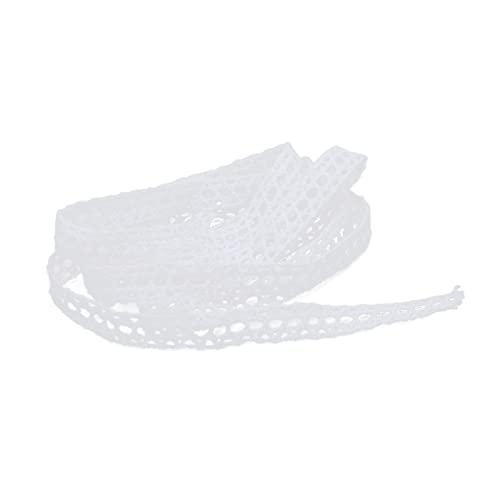 Resefinem 20 Yards Spitzenbänder Baumwollfaden weiß hohl dekorative Accessoires ideal für DIY -Kleidung und Geschenkdekoration Resefinem 20 Yards Spitzenbänder Baumwollfaden weiß hohl dekorative Accessoires ideal für DIY -Kleidung und Geschenkdekoration von Respicefinem