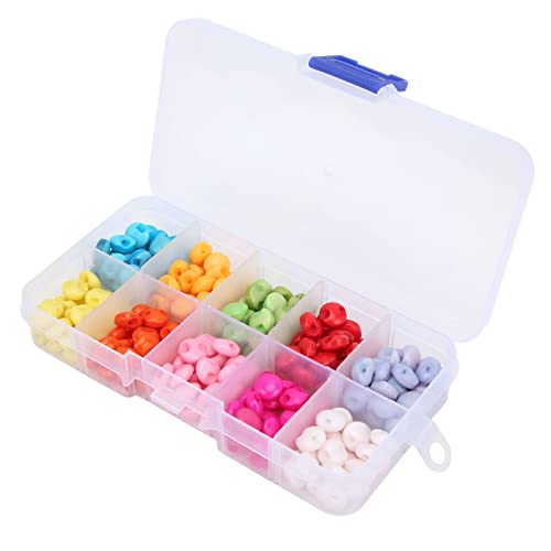 Resefinem 200pcs 9mm Harznähte Knöpfe langlebig nicht erfasstes Strickhandwerk Accessoires für Haushaltsgenutzung ideal für Handwerksbereitschaft Kleidung zum Nähen von von Respicefinem