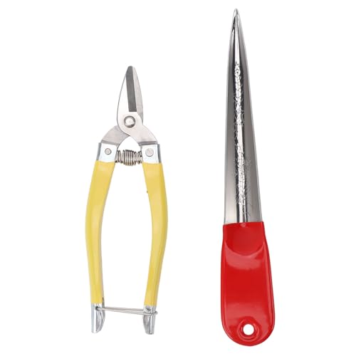 Resefinem 2PCS Professional Wicker Reparaturwerkzeug Kit Edelstahl Vielseitige Wicker Reparatur Schere Pry Tool ideal für Reparaturen und Wartung von Hausmöbeln Resefinem 2PCS Professional Wicker Reparaturwerkzeug Kit Edelstahl Vielseitige Wicker Reparatur Schere Pry Tool ideal für Reparaturen und Wartung von Hausmöbeln von Respicefinem