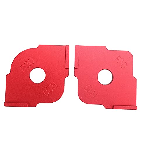 Resefinem 2pcs Eckradius QuickJig Template Halbkreis -Positionierungs -Trimmwerkzeug ideal für Holzbearbeitung, um ein glattes und effizientes Schneiden von Außenradien zu Resefinem 2pcs Eckradius QuickJig Template Halbkreis -Positionierungs -Trimmwerkzeug ideal für Holzbearbeitung, um ein glattes und effizientes Schneiden von Außenradien zu von Respicefinem
