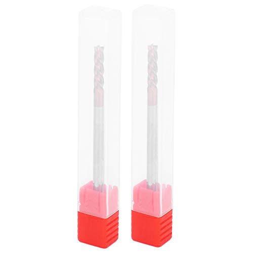 Resefinem 2pcs Fräsenschneider Wolframstahl 4 Flöten CNC Holzbearbeitungspflegewerkzeuge ideal für Hochgeschwindigkeits -Schneidanwendungen kleiner Größe einfach zu tragen und zu Resefinem 2pcs Fräsenschneider Wolframstahl 4 Flöten CNC Holzbearbeitungspflegewerkzeuge ideal für Hochgeschwindigkeits -Schneidanwendungen kleiner Größe einfach zu tragen und zu von Respicefinem