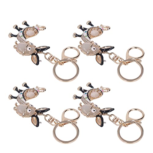 Resefinem 4 PCs niedliche Exquisite leuchtende Esel -Auto -Schlüsselring -Anhänger -Taschenzubehör ideal für Auto -Heim -Schlüsselanhänger oder Beuteldekorationen Resefinem 4 PCs niedliche Exquisite leuchtende Esel -Auto -Schlüsselring -Anhänger -Taschenzubehör ideal für Auto -Heim -Schlüsselanhänger oder Beuteldekorationen von Respicefinem