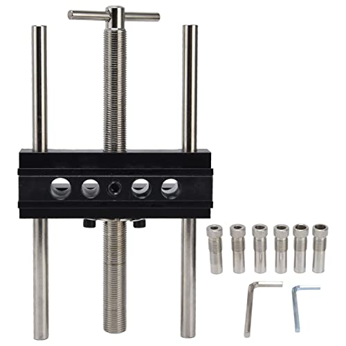 Resefinem 4in selbst zentrierender Doweling Jig -Bohrhandbuch Buchse Set Holzbearbeitung vertikaler Punch -Locator Praktische Holzbearbeitungspositionierungswerkzeug mit selbst Resefinem 4in selbst zentrierender Doweling Jig -Bohrhandbuch Buchse Set Holzbearbeitung vertikaler Punch -Locator Praktische Holzbearbeitungspositionierungswerkzeug mit selbst von Respicefinem