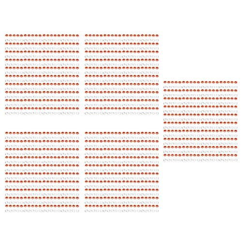 Resefinem 500 Sets 8 -mm -Jerien -Öle -Kit zur Rostprävention ideal für Lederreparatur und Dekoration Orange (Orange) von Respicefinem