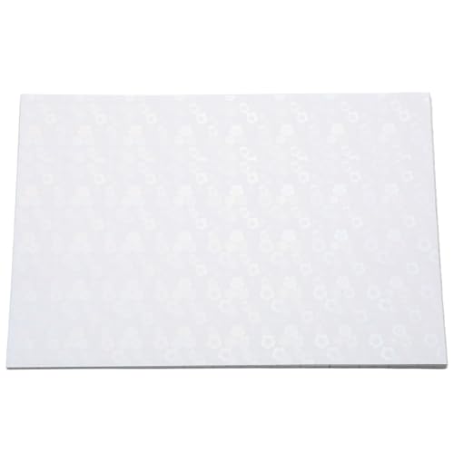Resefinem 50pcs A4 Holographische Laminatblätter mit leuchtenden Farben und glitzernden Effekten ideal für Fotopapierbild- und Feuerwerksprojekte (Flower Style) von Respicefinem