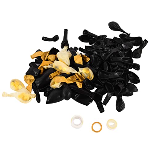 Resefinem Ballon Black Gold Latex Ballon Girlander Erz -Kit ideal für Hochzeitsgeburtstagsfeier und andere Feierlichkeiten, die leicht aufblasen und DIY -Dekoration Resefinem Ballon Black Gold Latex Ballon Girlander Erz -Kit ideal für Hochzeitsgeburtstagsfeier und andere Feierlichkeiten, die leicht aufblasen und DIY -Dekoration von Respicefinem