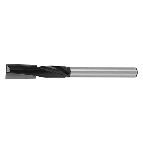 Resefinem Black Holzbearbeitungsspiralrouter mit PTFE -Beschichtung und 1/2 -Zoll -Schaft für genaue schnelle und robuste Holzbearbeitungsoperationen von Respicefinem