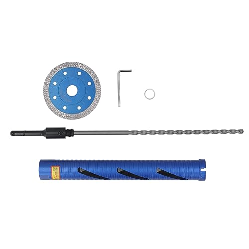 Resefinem Blue Diamond Betonkernbohrer Bit hohe Härte einfache Installation für trockene und nasse Bohrungen mit 5/8 11 Faden ideal zum Bohren von Betonmarmor und anderen Resefinem Blue Diamond Betonkernbohrer Bit hohe Härte einfache Installation für trockene und nasse Bohrungen mit 5/8 11 Faden ideal zum Bohren von Betonmarmor und anderen von Respicefinem