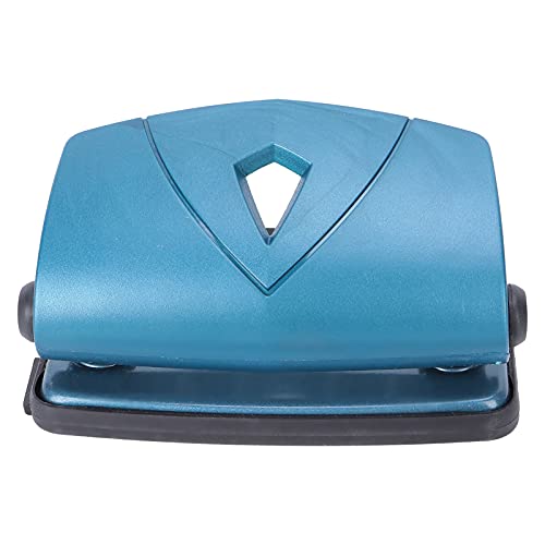 Resefinem Blue Hole Punch kleiner Kunststoff einstellbarer Positionierungsstanzmaschine ideal für die stationierende Bindung kompakter Körpersparendesktop -Raum für mehrere (Blau) von Respicefinem