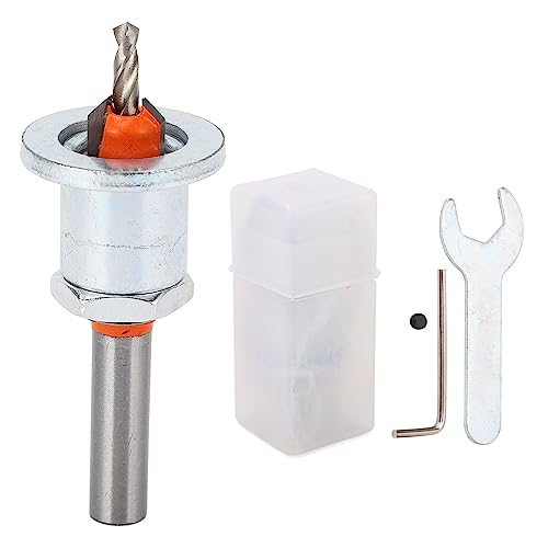 Resefinem Countersink Drill Bit 8x10x3.5 Einstellbares Bohrwerkzeug mit Bohrstopp aus Premium -Legierungsstahl für Holzbearbeitungsprojekte ideal für Holzbretter wie Holz -MDF Resefinem Countersink Drill Bit 8x10x3.5 Einstellbares Bohrwerkzeug mit Bohrstopp aus Premium -Legierungsstahl für Holzbearbeitungsprojekte ideal für Holzbretter wie Holz -MDF von Respicefinem