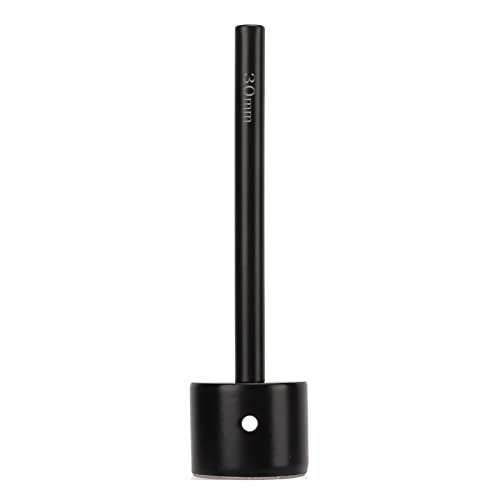 Resefinem Gurt End Punch DIY Machen Sie schwarzes Aussehen Edelstahl Schneiderblatt schnell schneidend halb runde Schneider Punch (30 mm) von Respicefinem