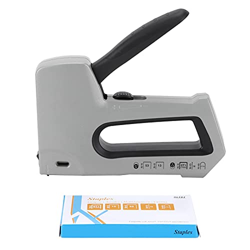 Resefinem Heavy Duty Manual 3 in 1 Grundnahrungsmittelpistole ideal zum Nageln von Ölmalereiframs Kartons DIY -Kunsthandwerk und Innenausstattungsprojekte Resefinem Heavy Duty Manual 3 in 1 Grundnahrungsmittelpistole ideal zum Nageln von Ölmalereiframs Kartons DIY -Kunsthandwerk und Innenausstattungsprojekte von Respicefinem