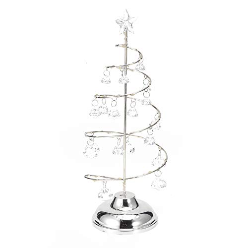 Resefinem LED Weihnachtsbaumlampe Ornament Night Light Innovative Design Sparkling Anhänger ideal für Wohnzimmer Schlafzimmer Party Weihnachtsdekoration Weiß 27LED 50000 Stunden von Respicefinem