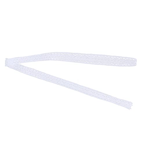 Resefinem Lace Ribbon Baumwollfäden 20 Meter ideales dekoratives Accessoires für DIY -Kleidung Dekoration Geschenkverpackung Hochzeitsfeier Dekoration und tägliche Verwendung mit von Respicefinem