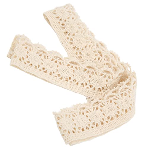 Resefinem Lace Ribbon Retro -Stil styleable 2,5 cm breit reine Baumwollfäden Spitze Design ideal zum Dekorieren von Kleidung Schuhe Hüte Taschen verpackung Hochzeitsfeier Resefinem Lace Ribbon Retro -Stil styleable 2,5 cm breit reine Baumwollfäden Spitze Design ideal zum Dekorieren von Kleidung Schuhe Hüte Taschen verpackung Hochzeitsfeier von Respicefinem