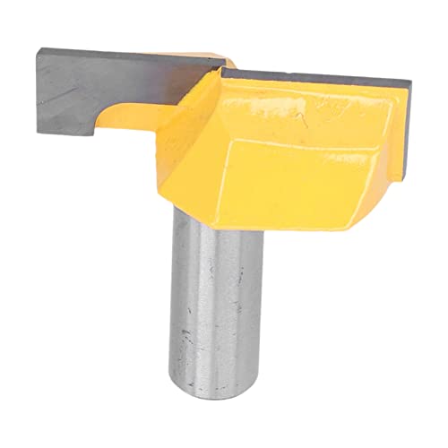 Resefinem Premium Bottom Cleaning Router Bit mit 1/2 -Zoll -Schaft ideal für Oberflächenplanung und Plattenabflachung in Holzbearbeitungsprojekten von Respicefinem