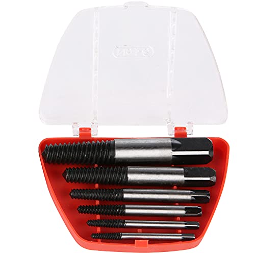 Resefinem -Rohrrohr -Drahtschraubenextraktionsauszug beschädigt Remover Picker -Werkzeug ideal für Haushalts- und Bürowartung mit Stahlmaterial in 5 -propcs- oder 6 -propcs -Sets (6PCS) von Respicefinem